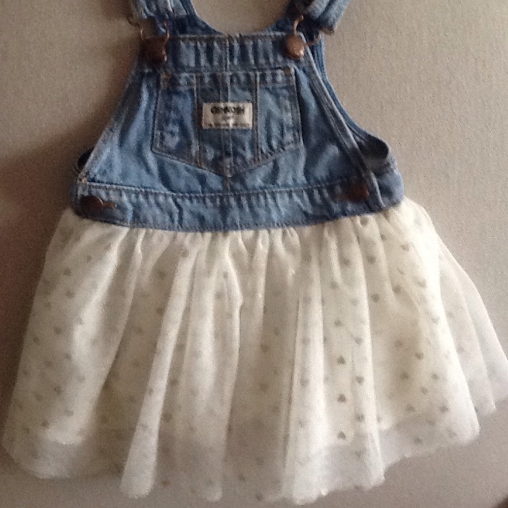 OshKosh girls overalls dress